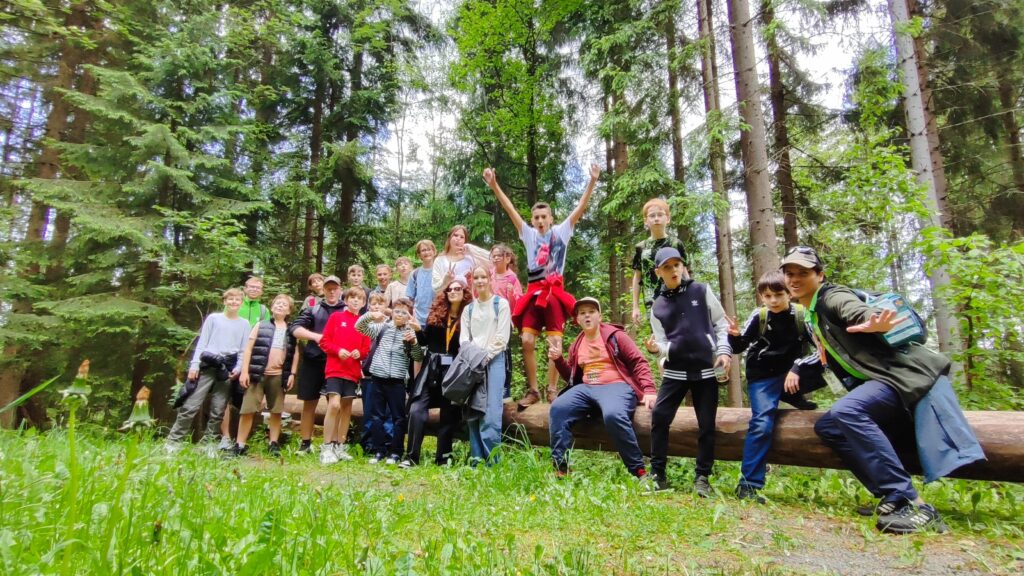 Englisch camp in bischofsgrün im Fichtelgebirge